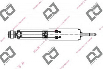 DJ PARTS ds1657ht -  Амортизатор
